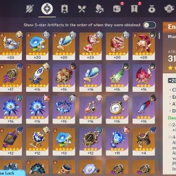 90LVL⭐Dehya(C1🔥Ganyu⭐Kaedehara Kazuha🔥Xiao💜EU💜2 |5 stars*  Weapons💜34 CHARACTERS💜AR. 55💜 1